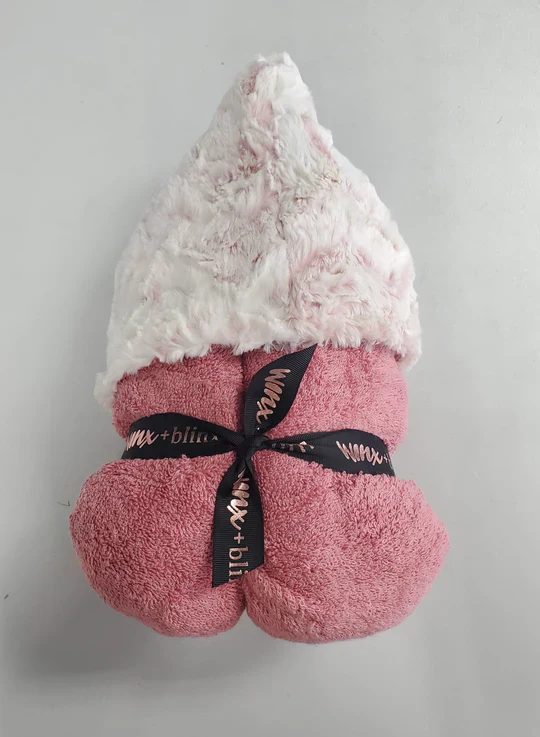 Winx & Blinx Mauve Owl Hooded Towel