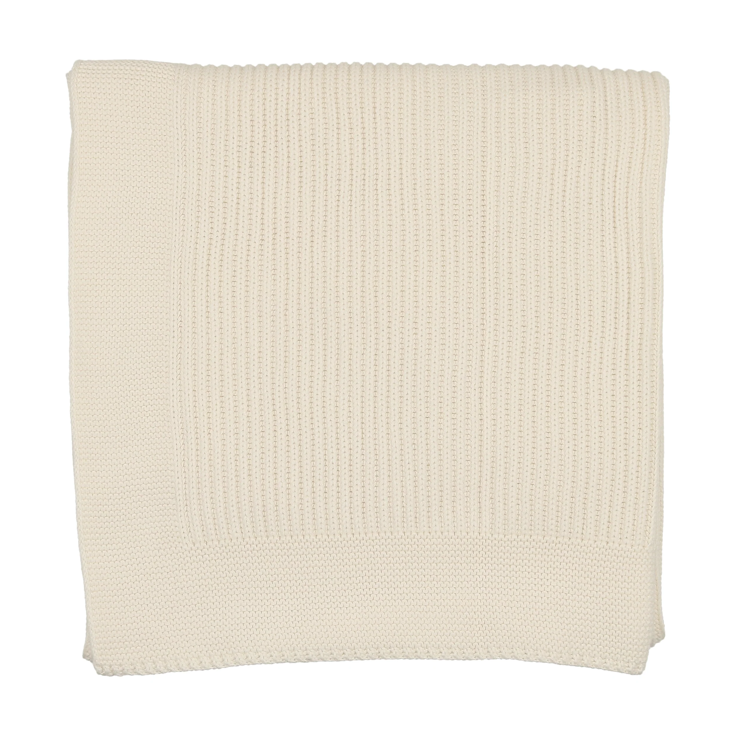 Mema Knit Blanket  FOR JACKET - Cream