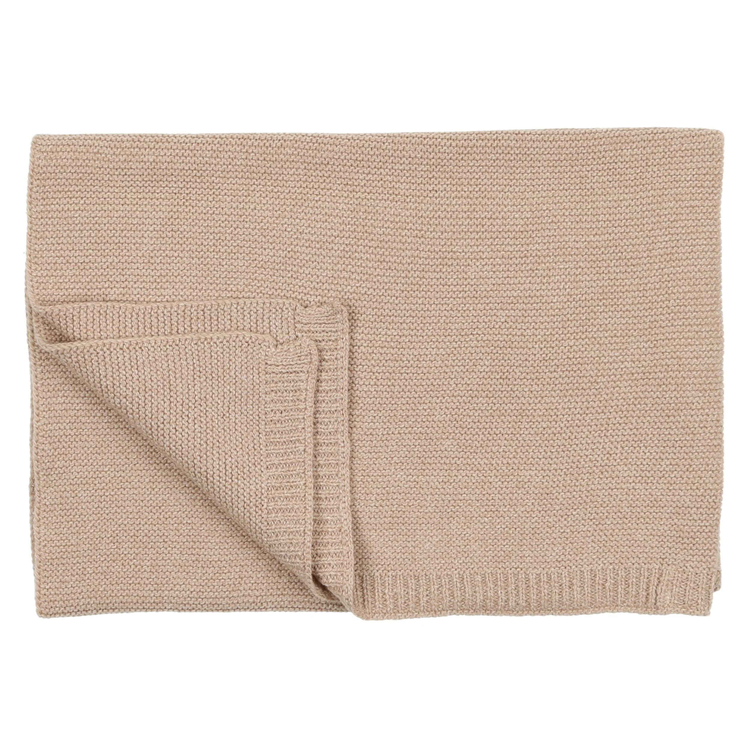 Mema Knits 3 Piece Oatmeal Knit Footie +Bonnet Set - Image 2