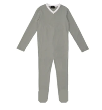 Mint V-Neck Footie