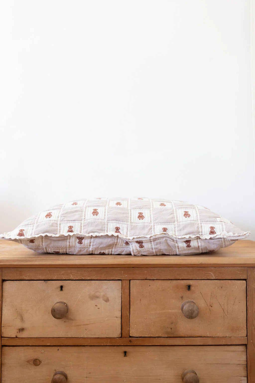 New Grain Patchwork Pillowcase - Teddy - Image 2