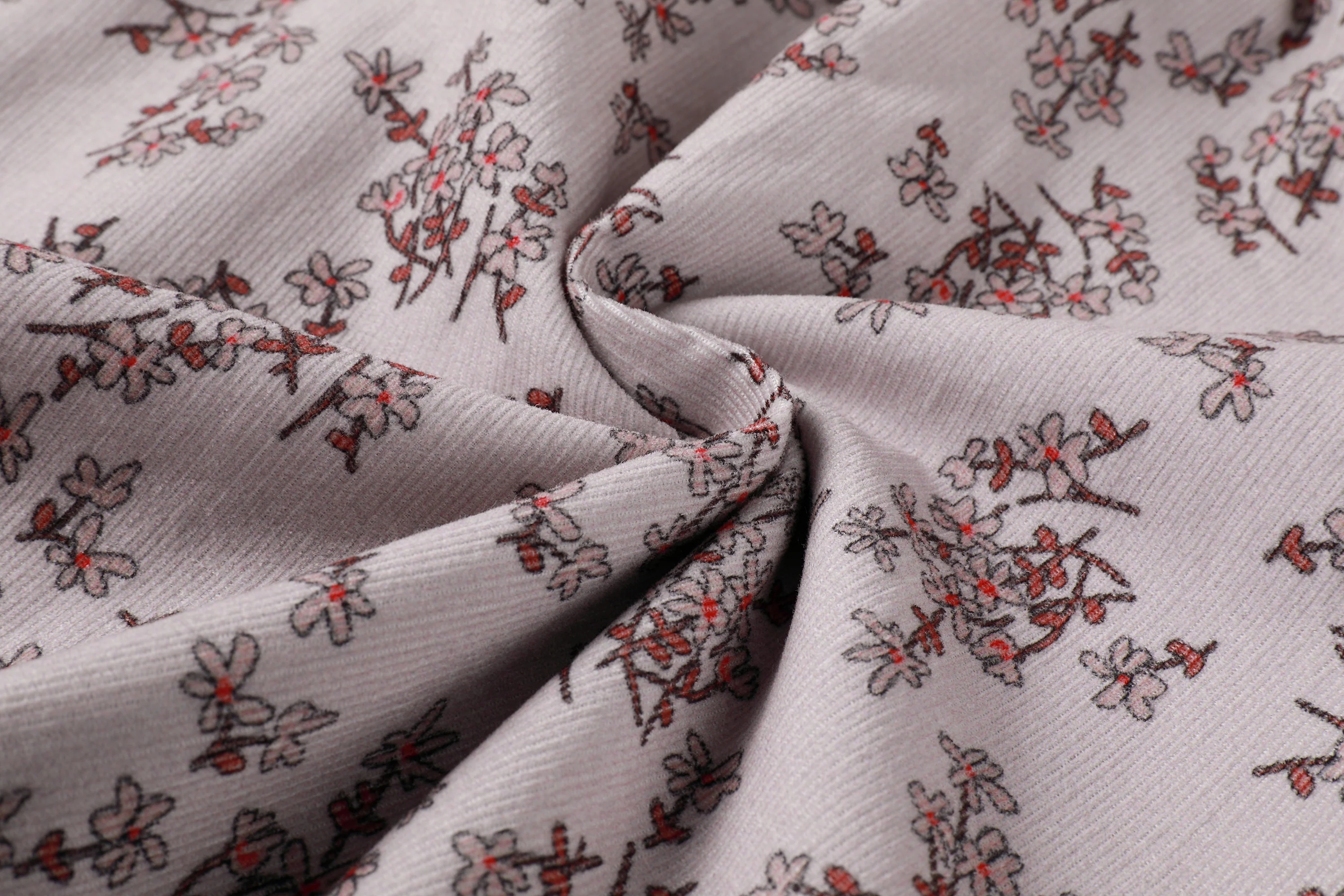 Nou Nelle Corduroy Floral Dress - Image 6