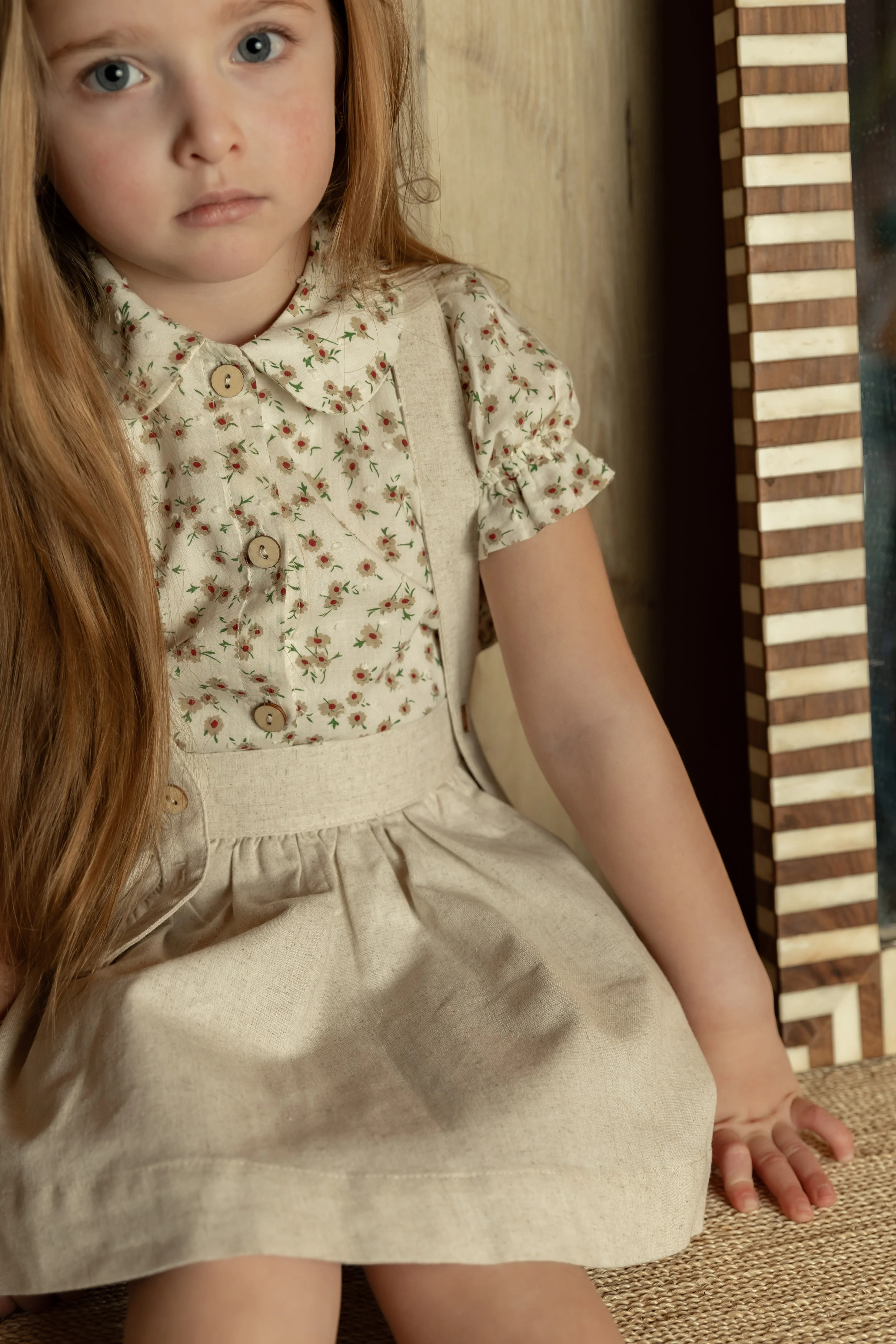 Nou Nelle Short Sleeve Blouse - Floral - Image 3