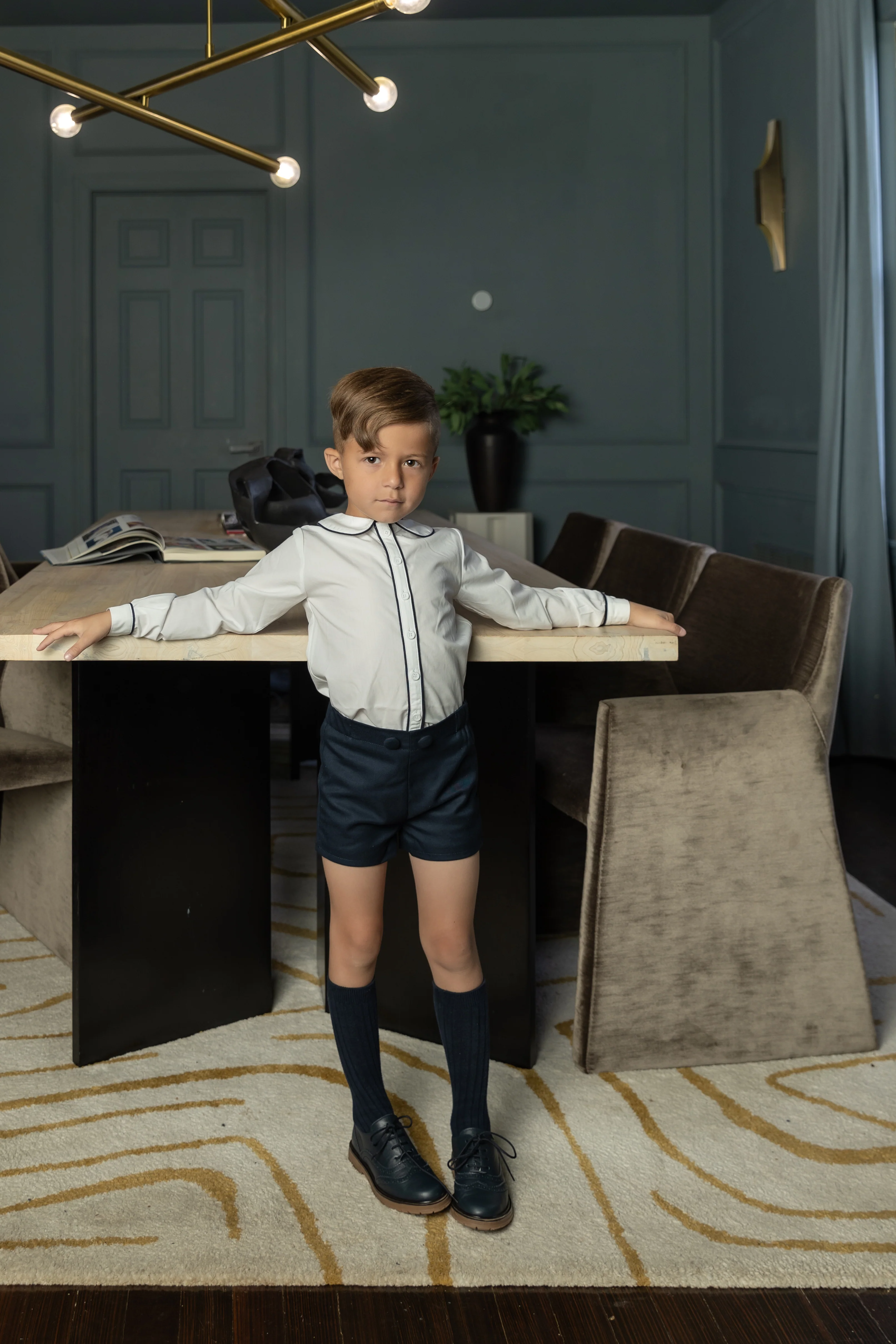 Nou Nelle Piped Boy Blouse - Image 2