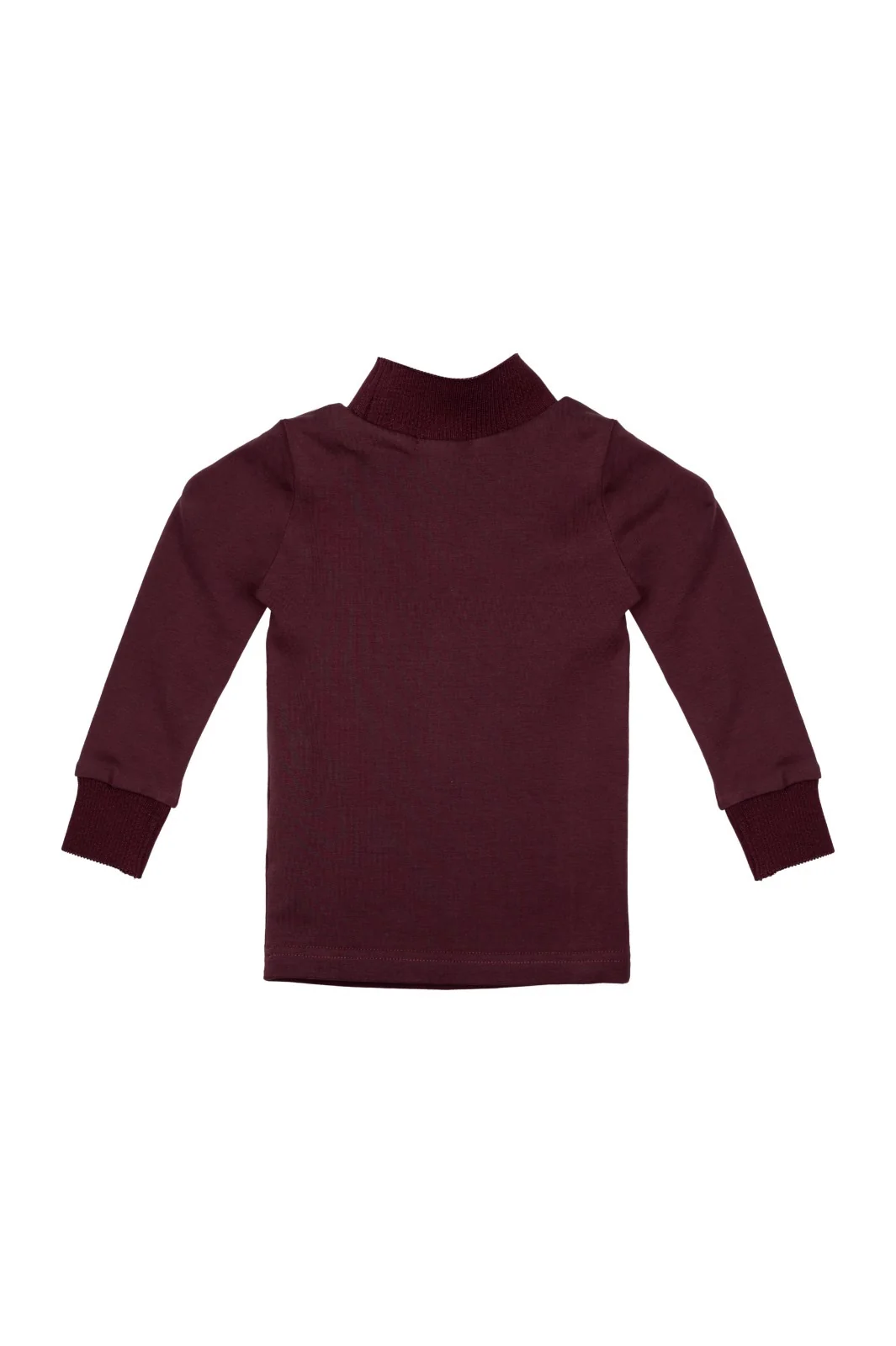 Nou Nelle Plum Turtleneck With Label - Image 4