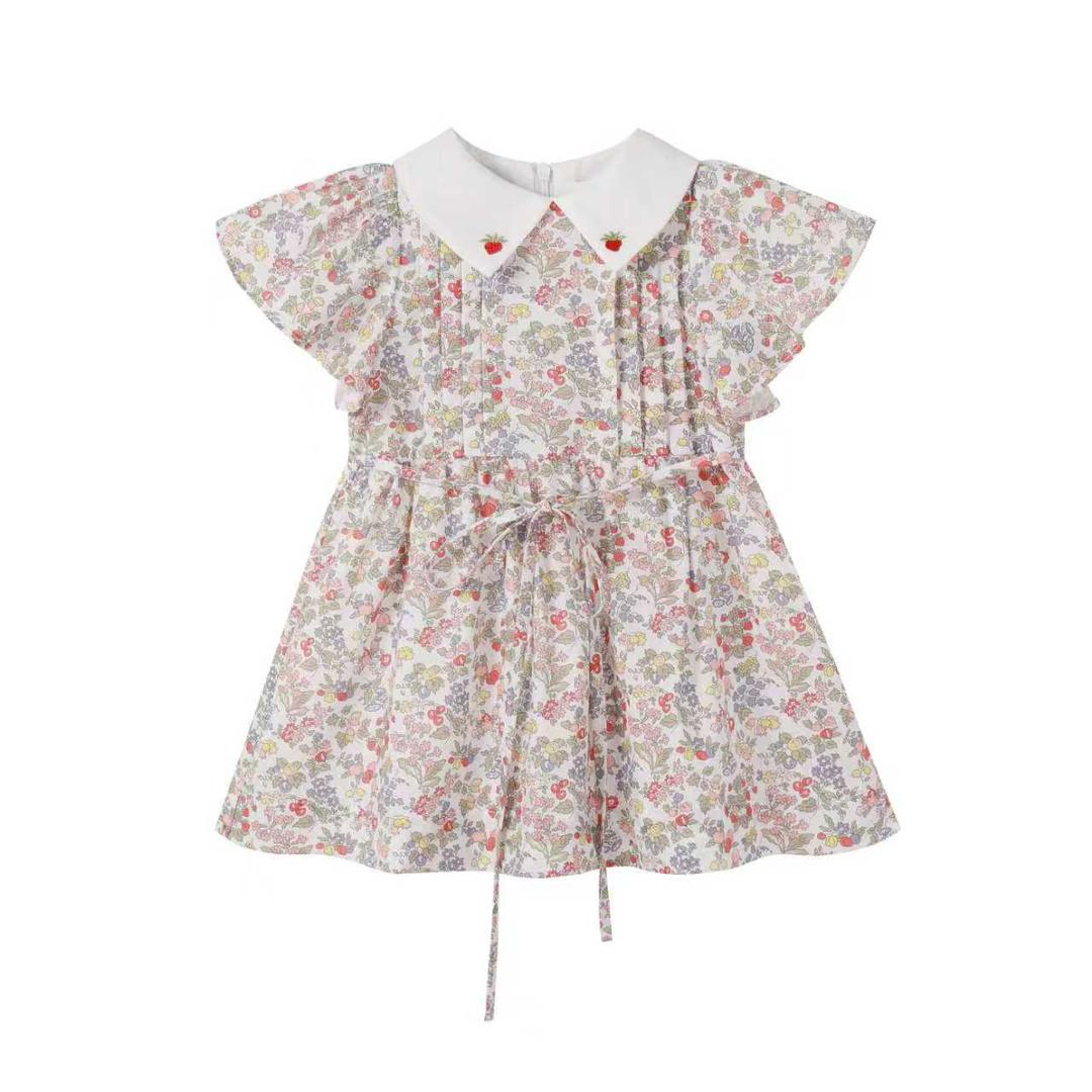Nou Nelle Strawberry Embroidered Dress - Image 4