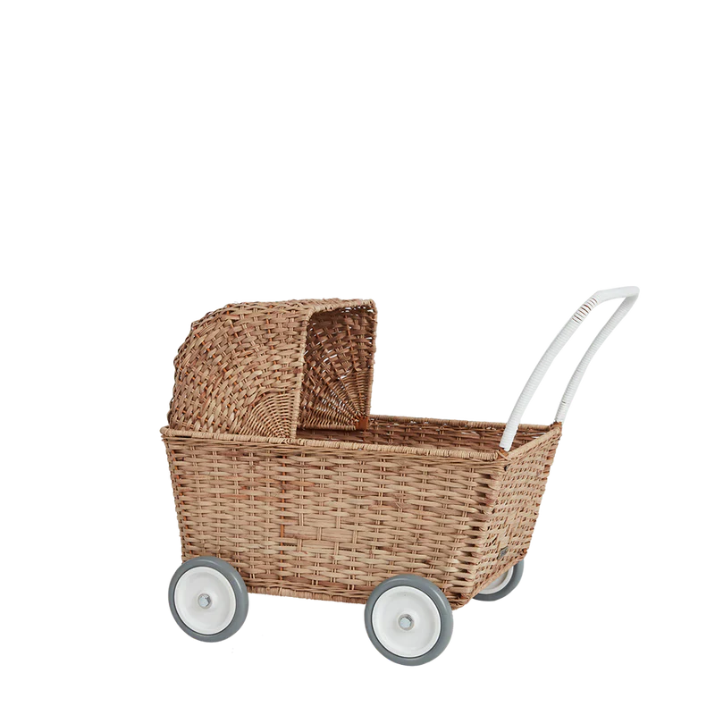 Olliella Rattan Strolley - Natural - Image 2