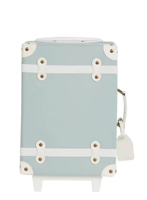 Olliella See-ya Suitcase - Steel Blue