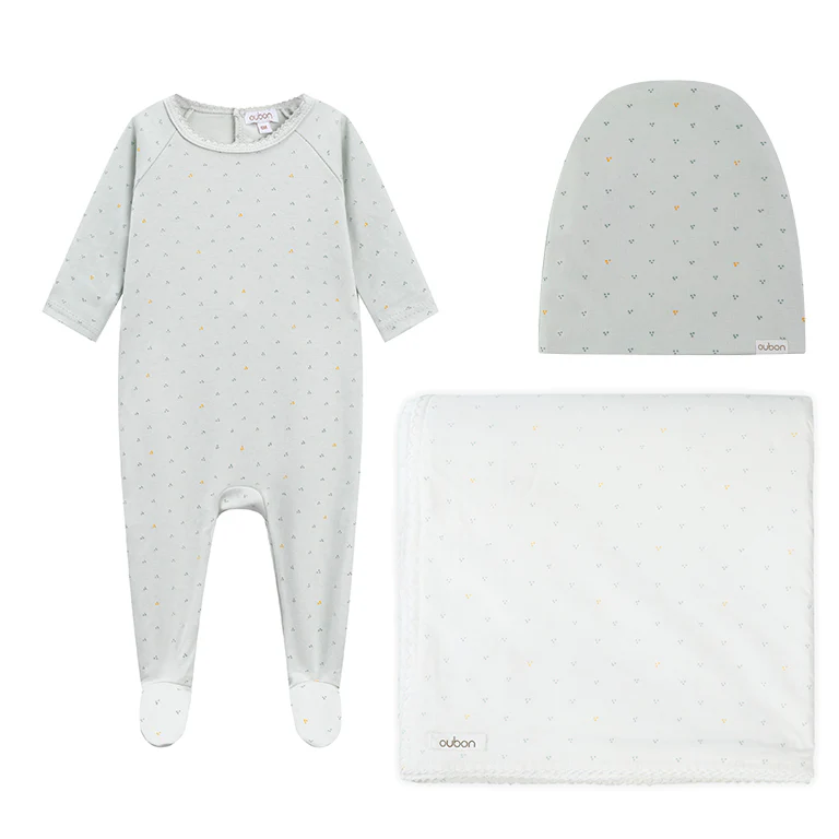 Oubon Dot  3PC Set - Blue