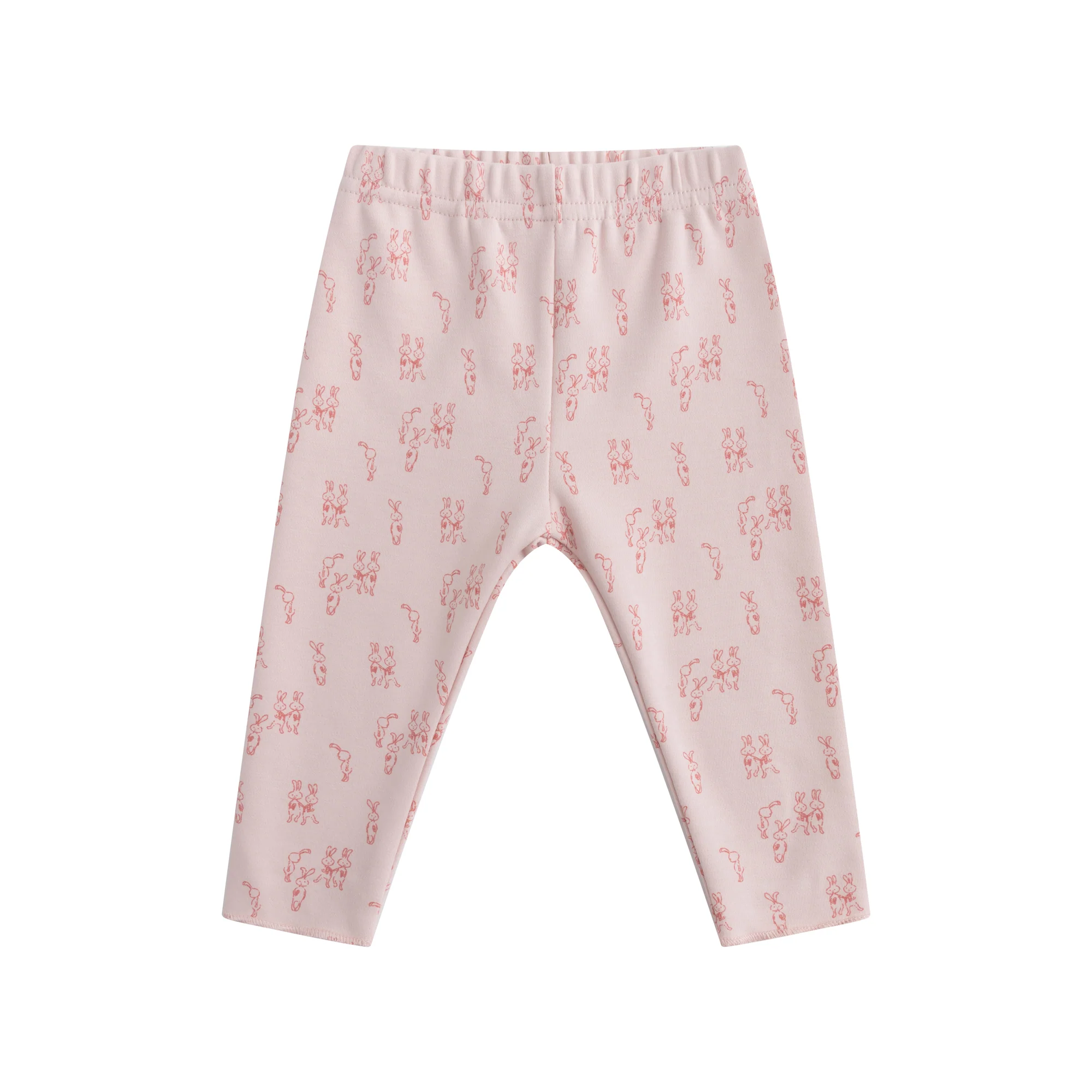 Oubon Girls Bunny Print Two Piece Set And Bonnet - Image 3