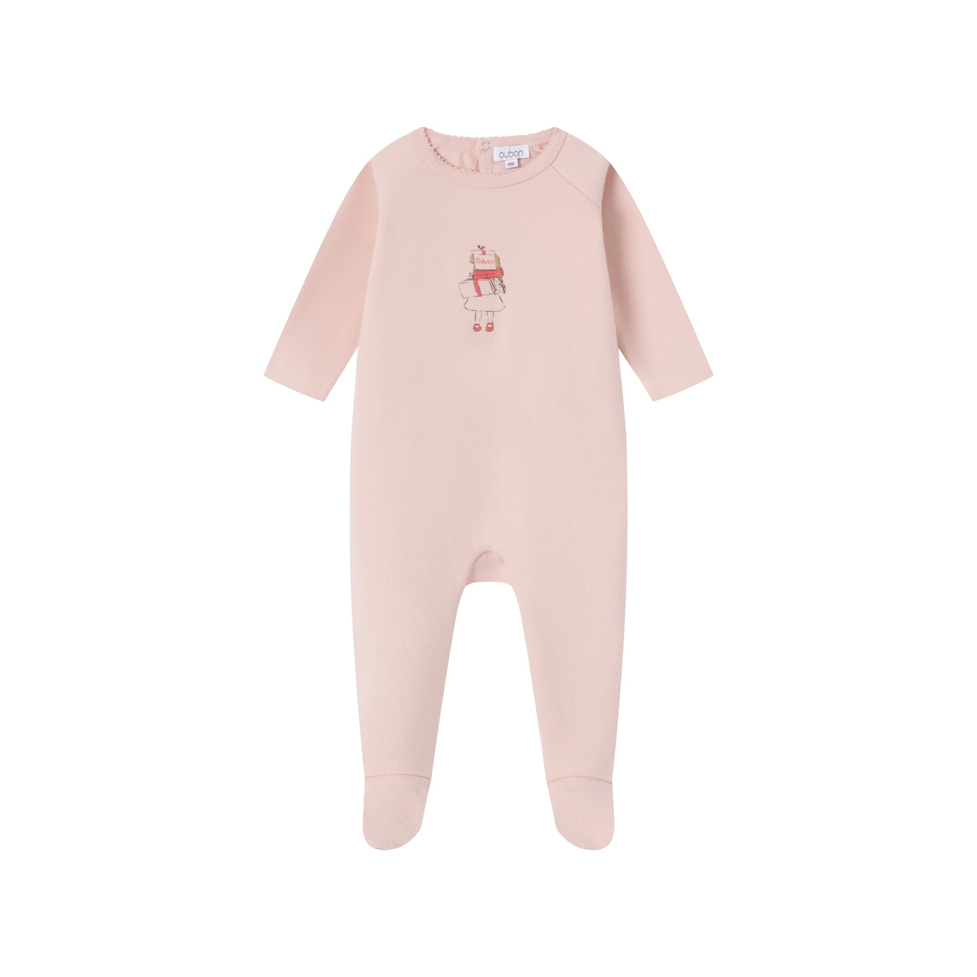 Oubon Girls Gift Box Footie