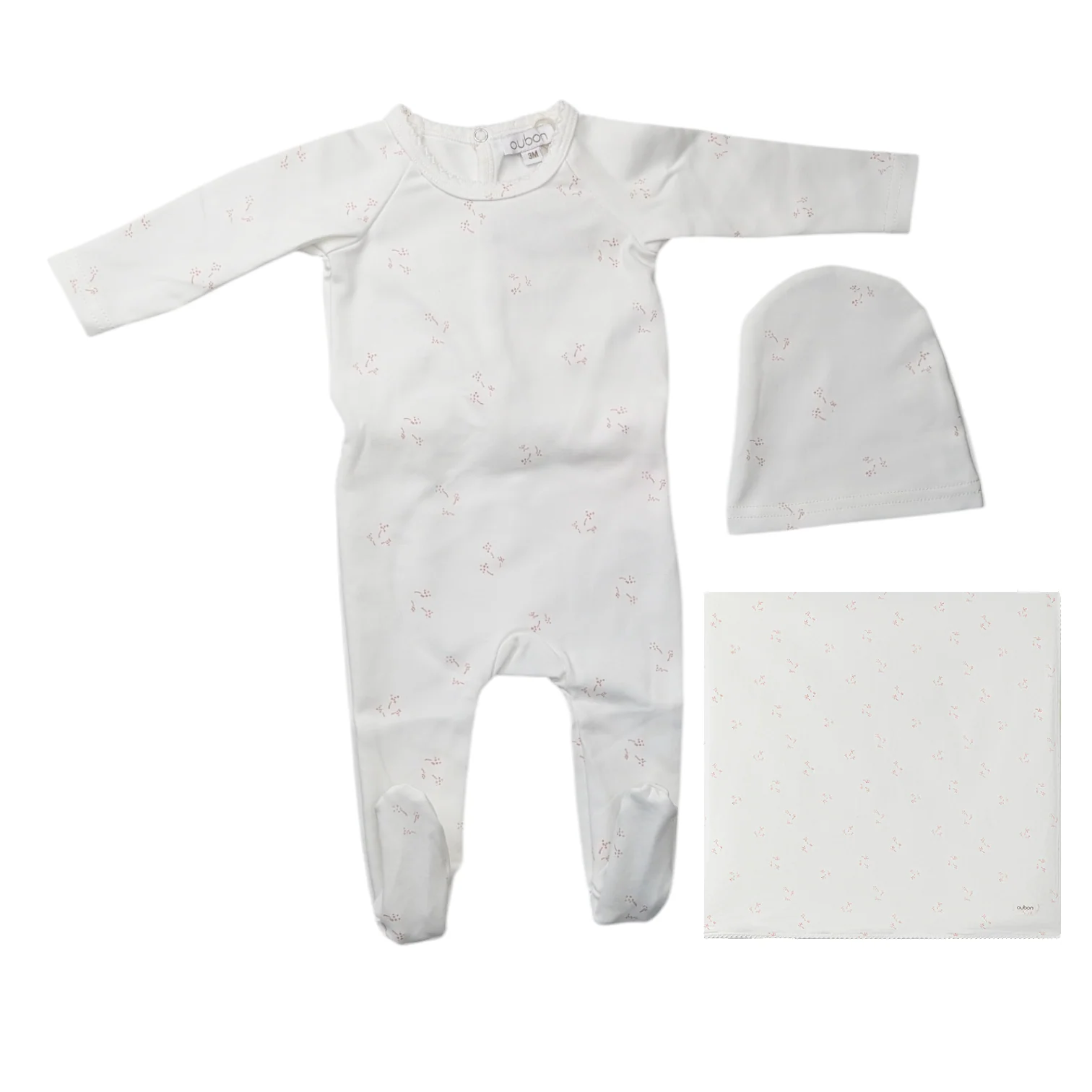 Oubon Girls Whisper Bloom Layette Set