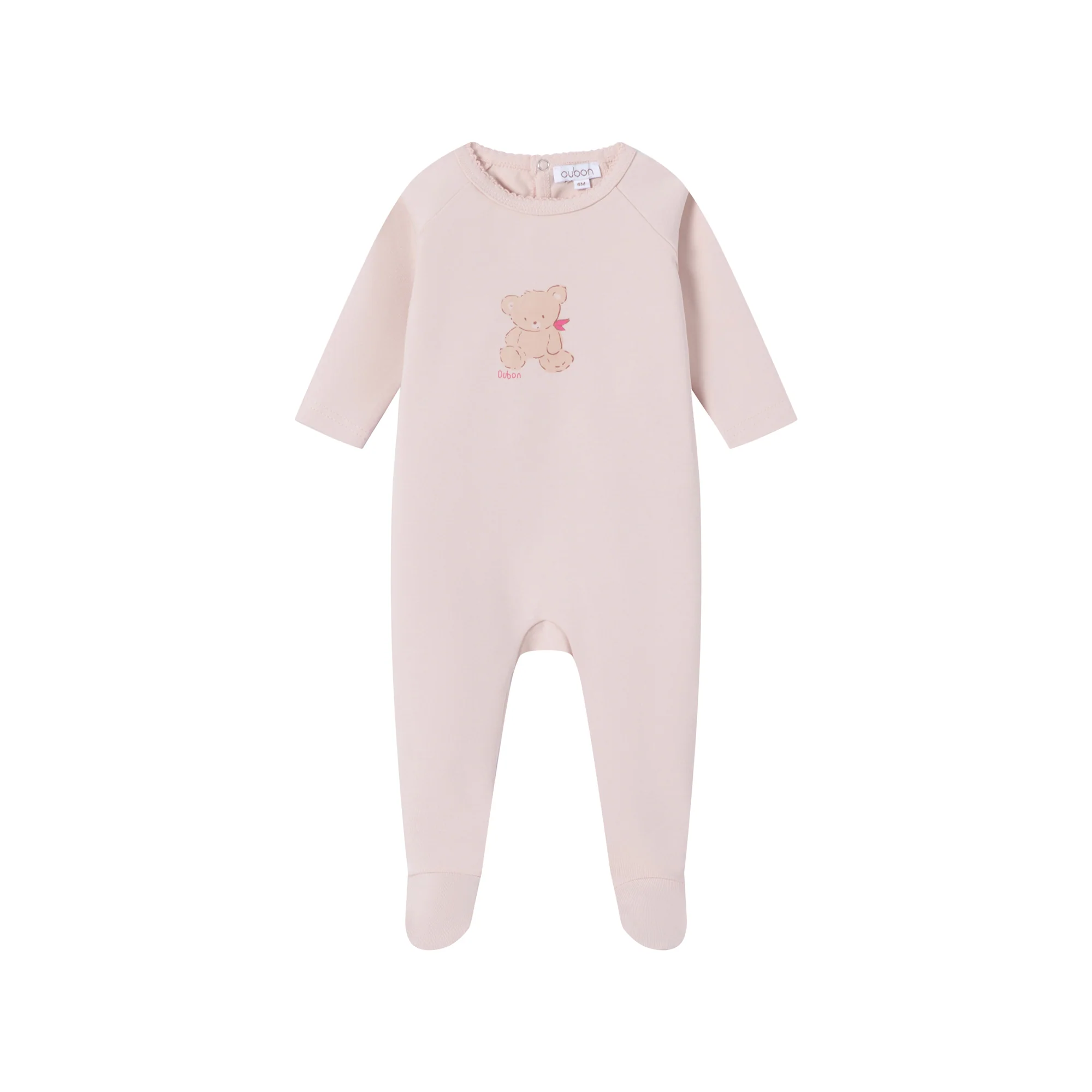 Oubon Girls Teddy Bear Footie