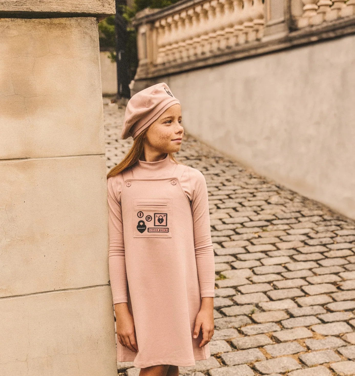 Parni Girl's Multipatch Jumper K477 - Pink