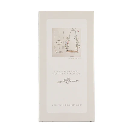 Peluche Milestone Baby Blanket - Image 3