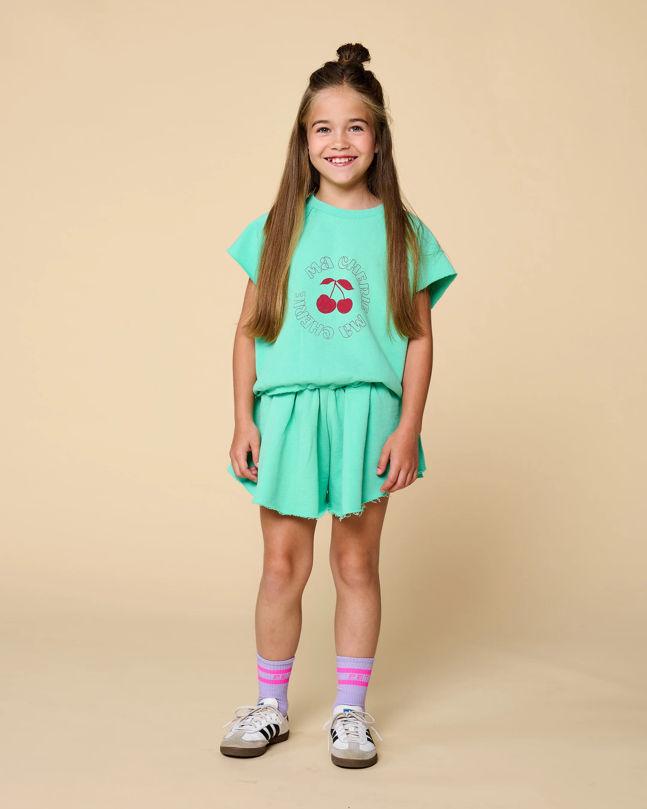 Petit Blush Ma Cherie T-shirt - Ocean - Image 2