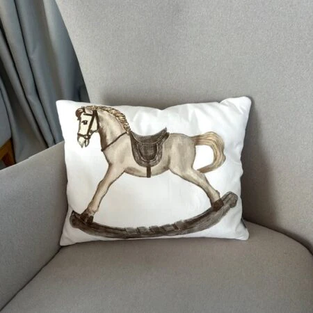 Petite Laure Bedding Set Rocking Horse - Beige - Bassinet