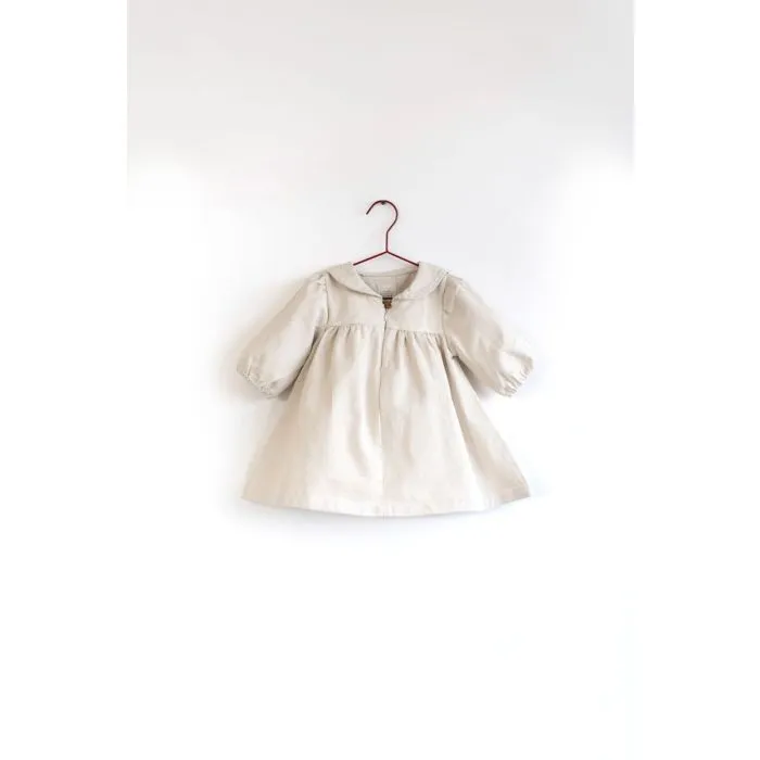 Please Mom Almond Sailor Long Sleeve Dress