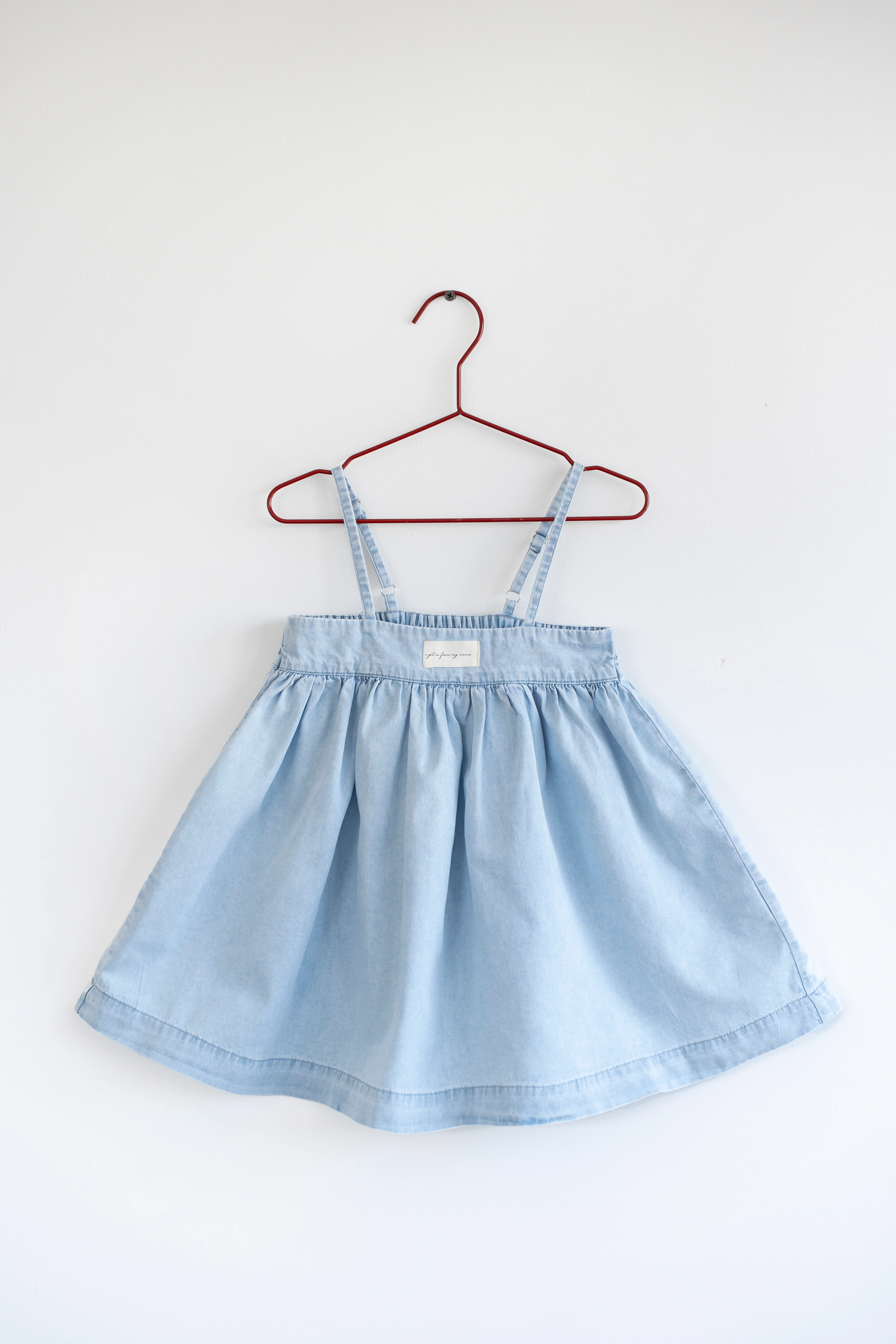 Please Mom Free Fall Denim Dress