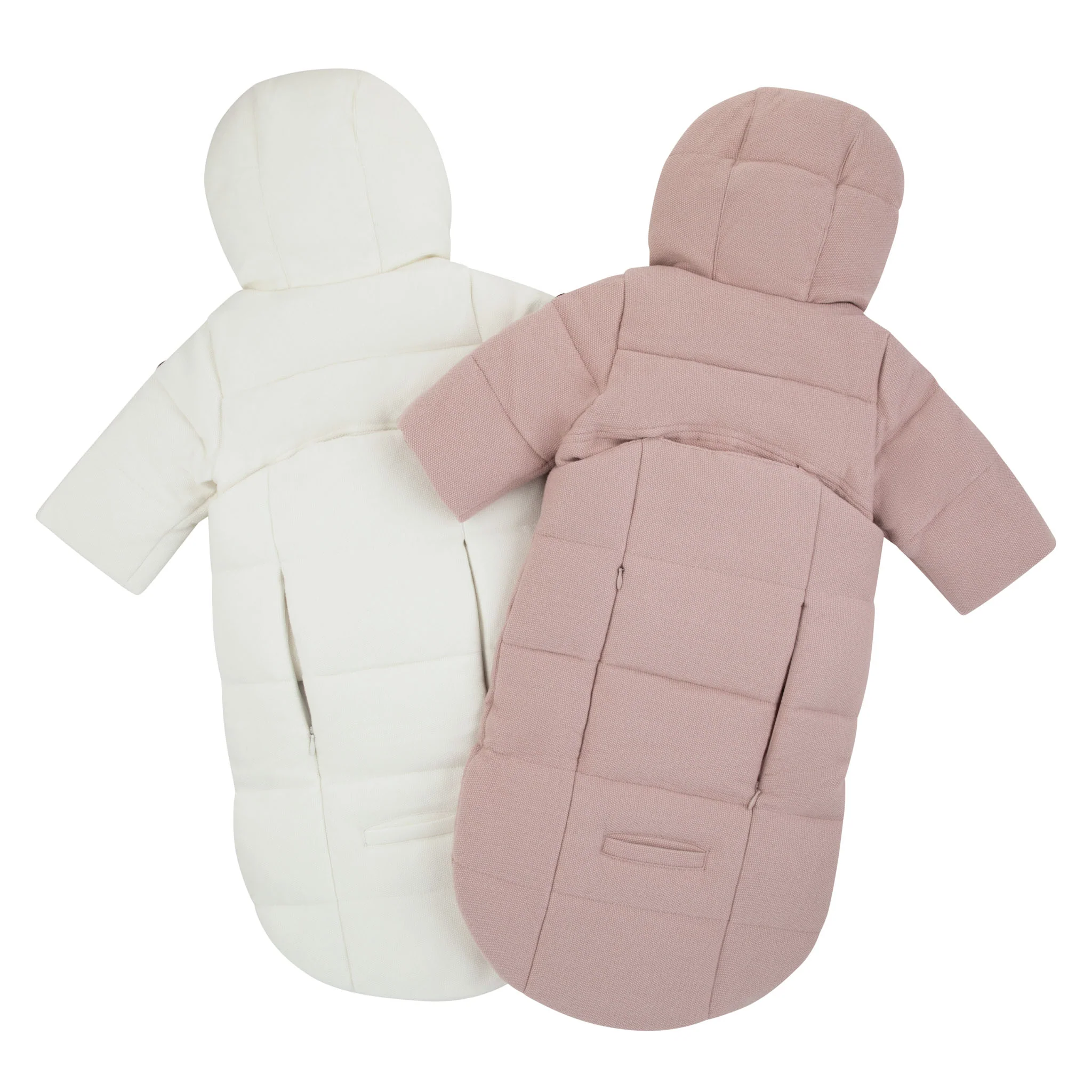 Pramie Knit Snowsuit - Ivory - Image 2