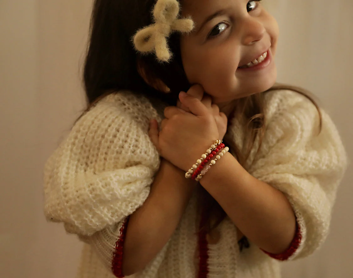 Red Dye Beaded Bracelet - Image 3