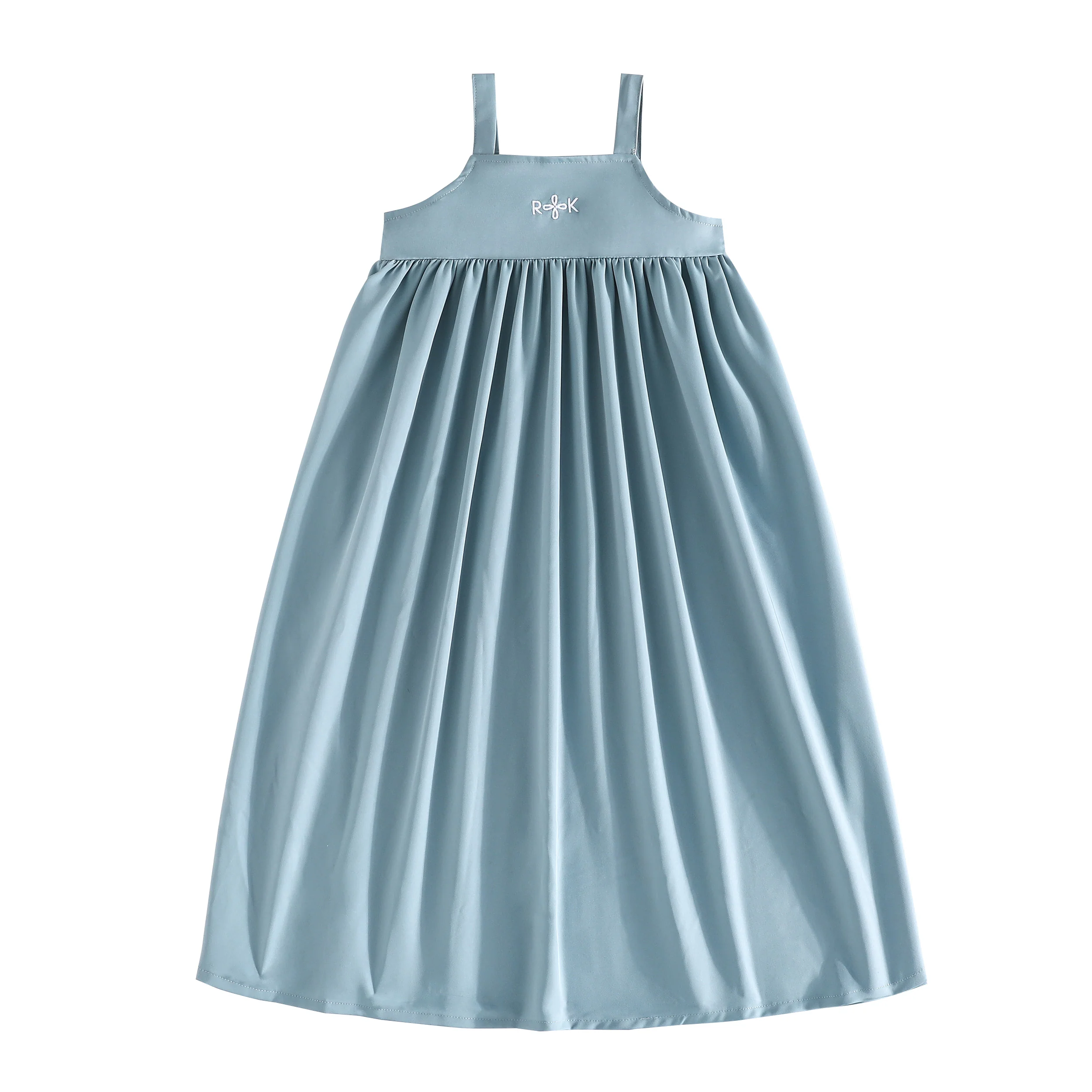 Retro Kid Emery Maxi Jumper Dress - Light Blue