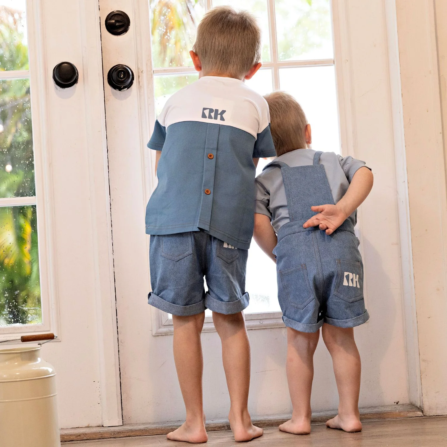 Retro Kid Hollis Denim Boy T-shirt - Image 4