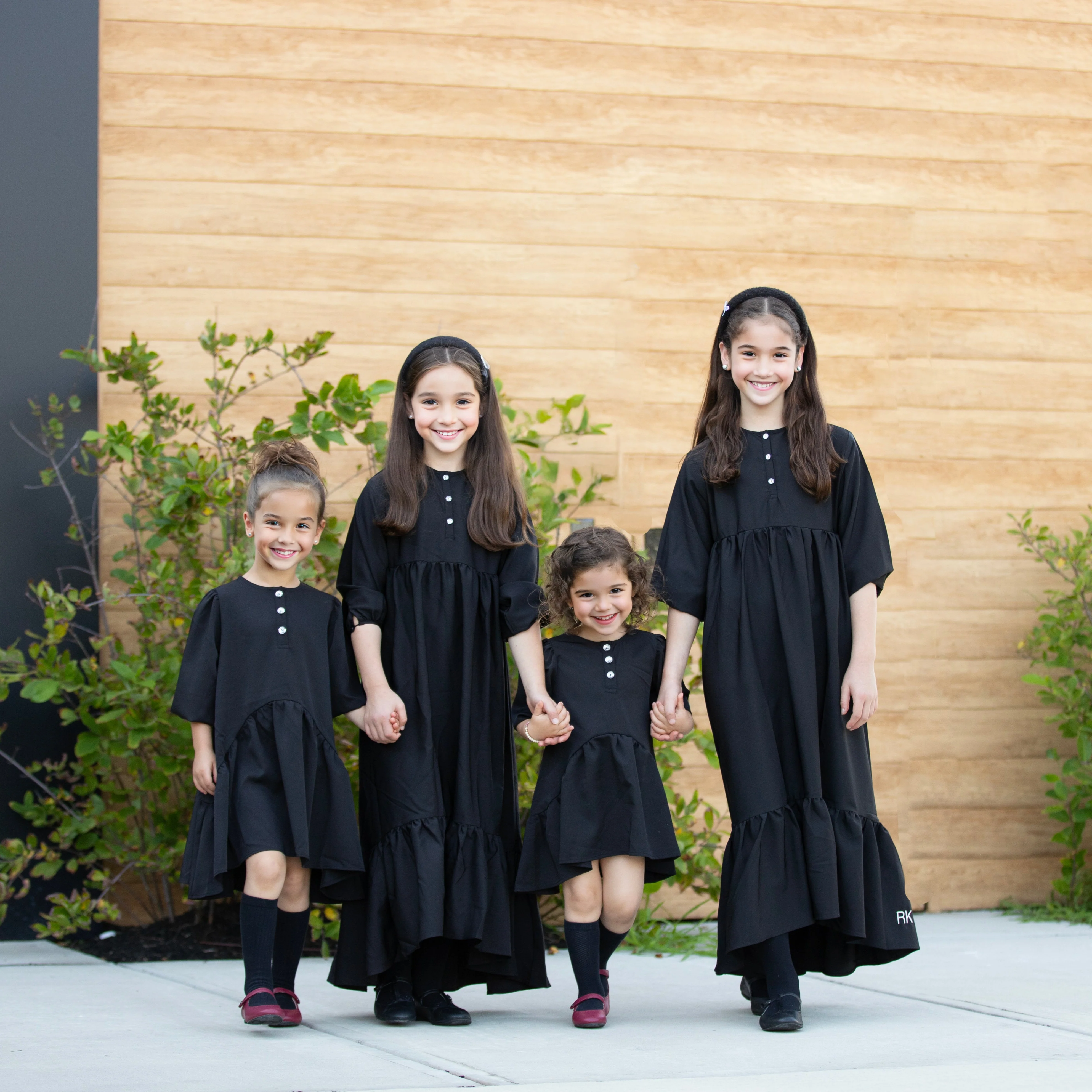 Retro Kid Mae Maxi Dress With Jewel Buttons - Black TRUE TO SIZE DON’T SIZE UP - Image 3