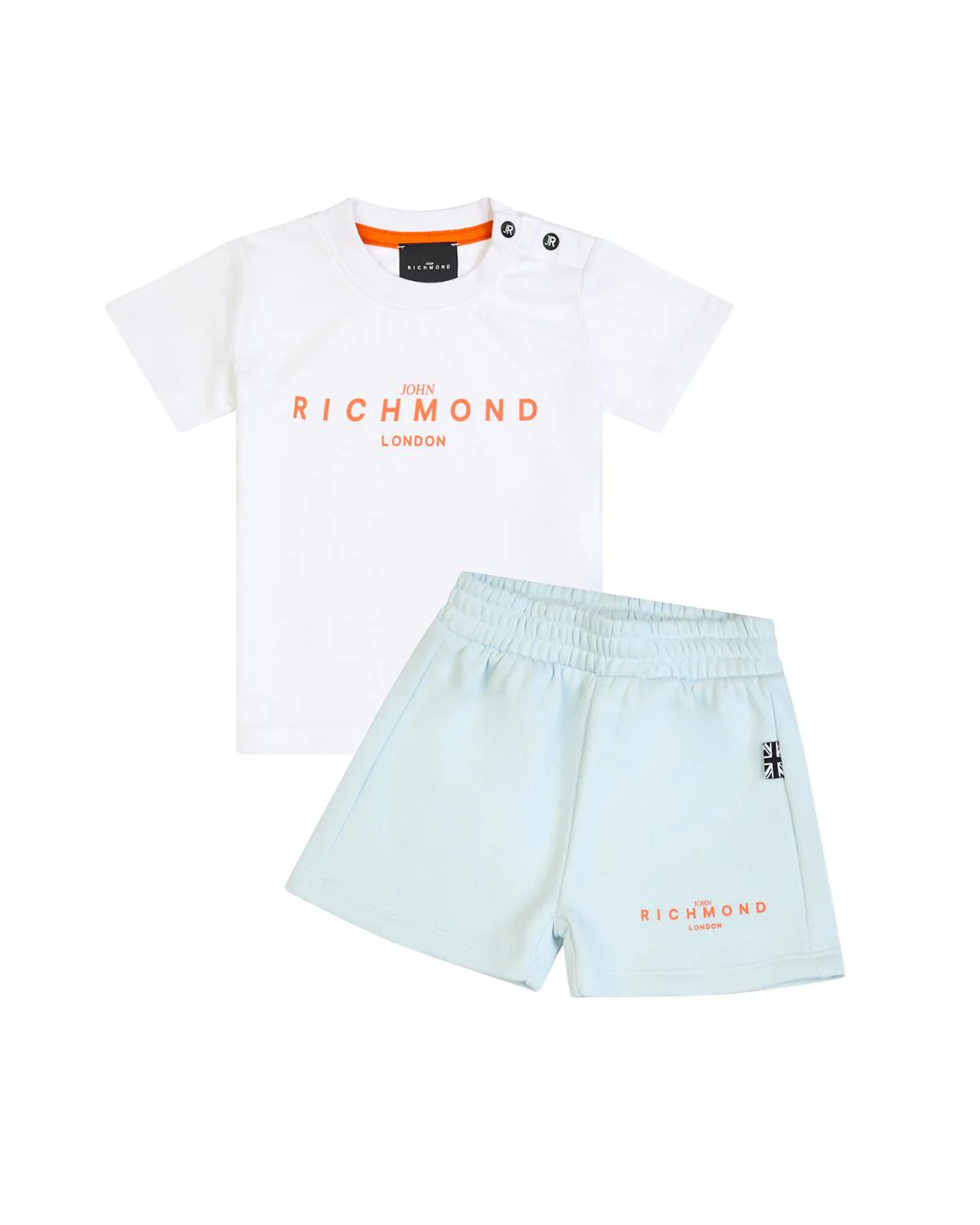 Richmond Lenerz Sweatshirt & Bermuda Set - White/I.W.