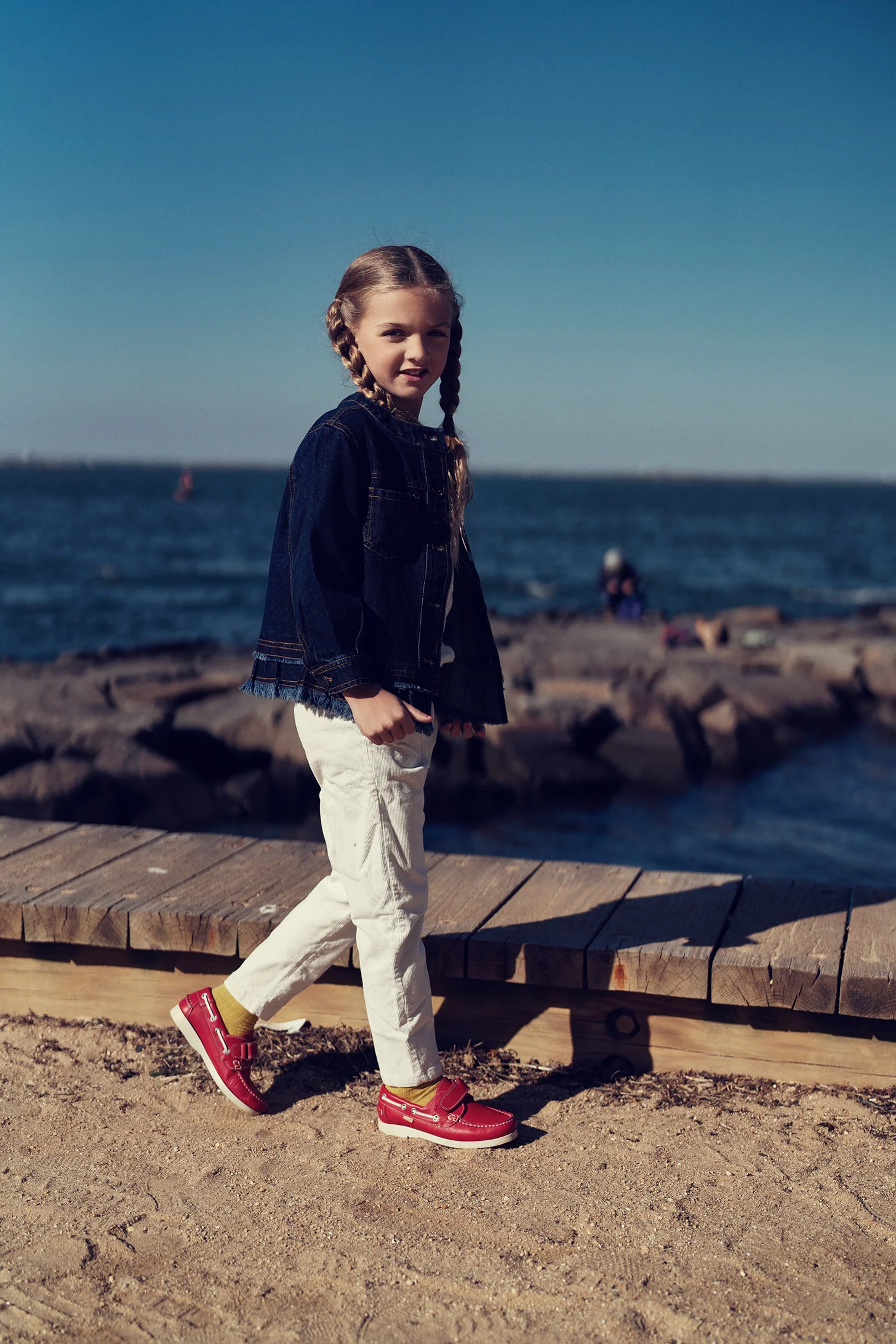 Rooie And Friends Girl's Club Denim Jacket - Denim - Image 5