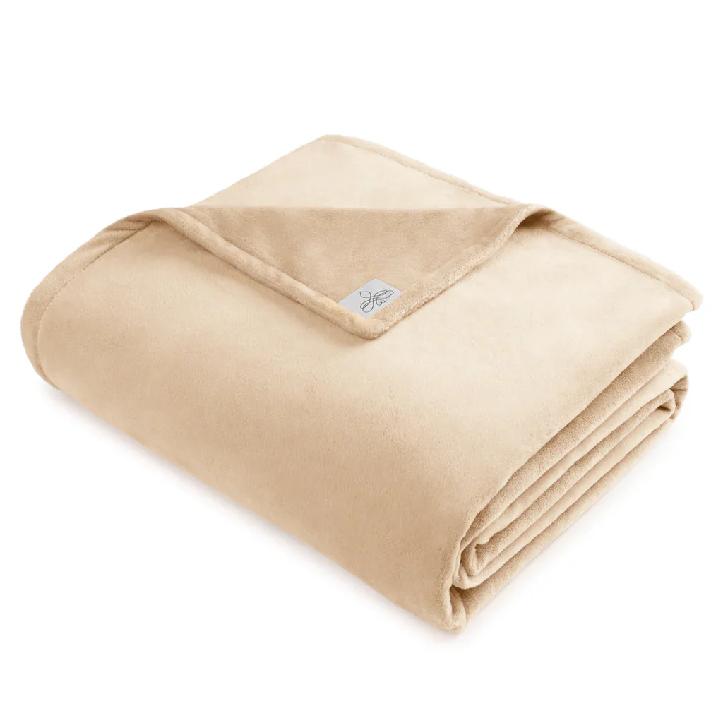 Swaddle Bee BiggerBee Throw Blanket - Camel