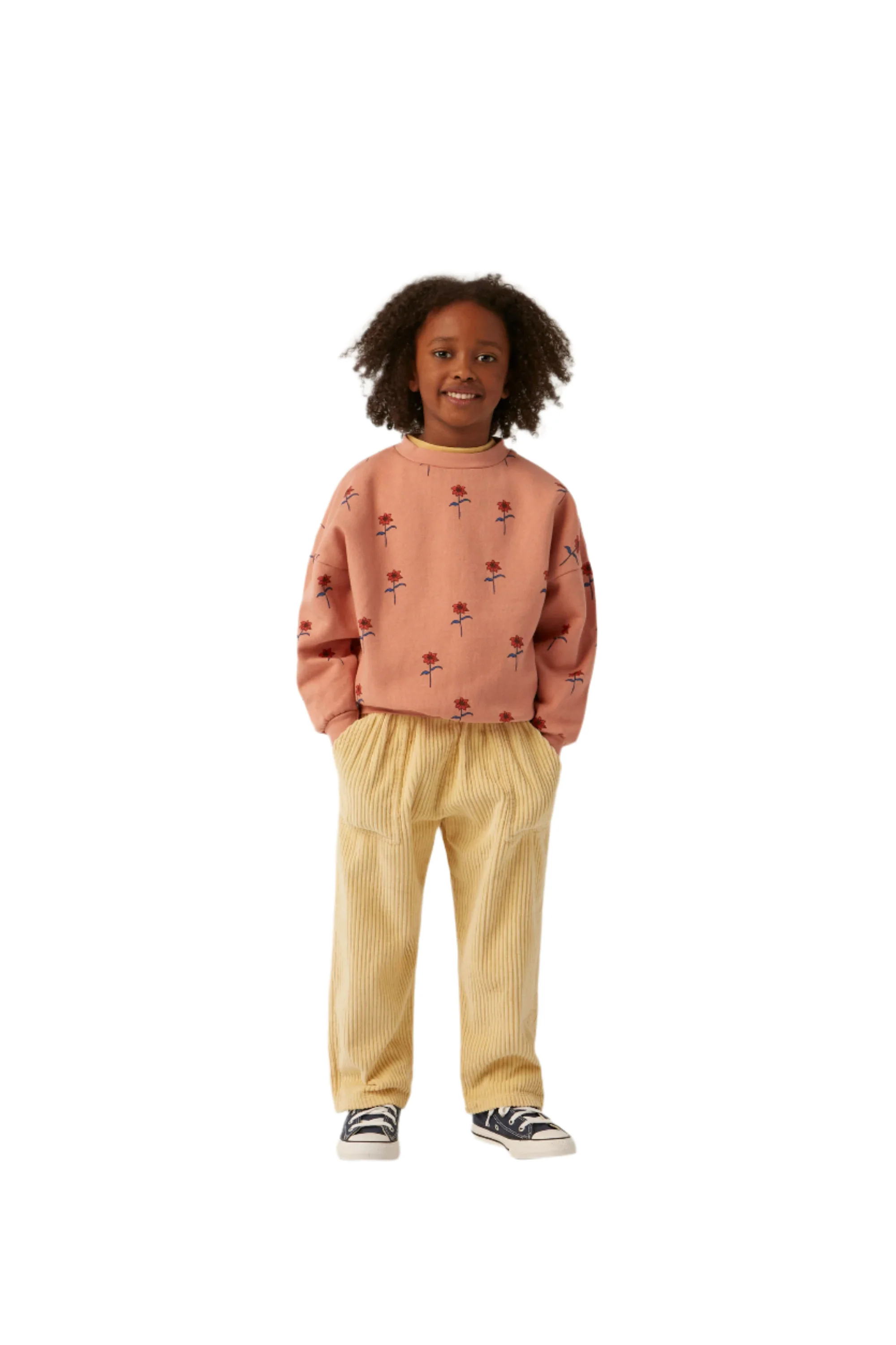 The Campamento Flowers Pink Sweatshirt - Image 2