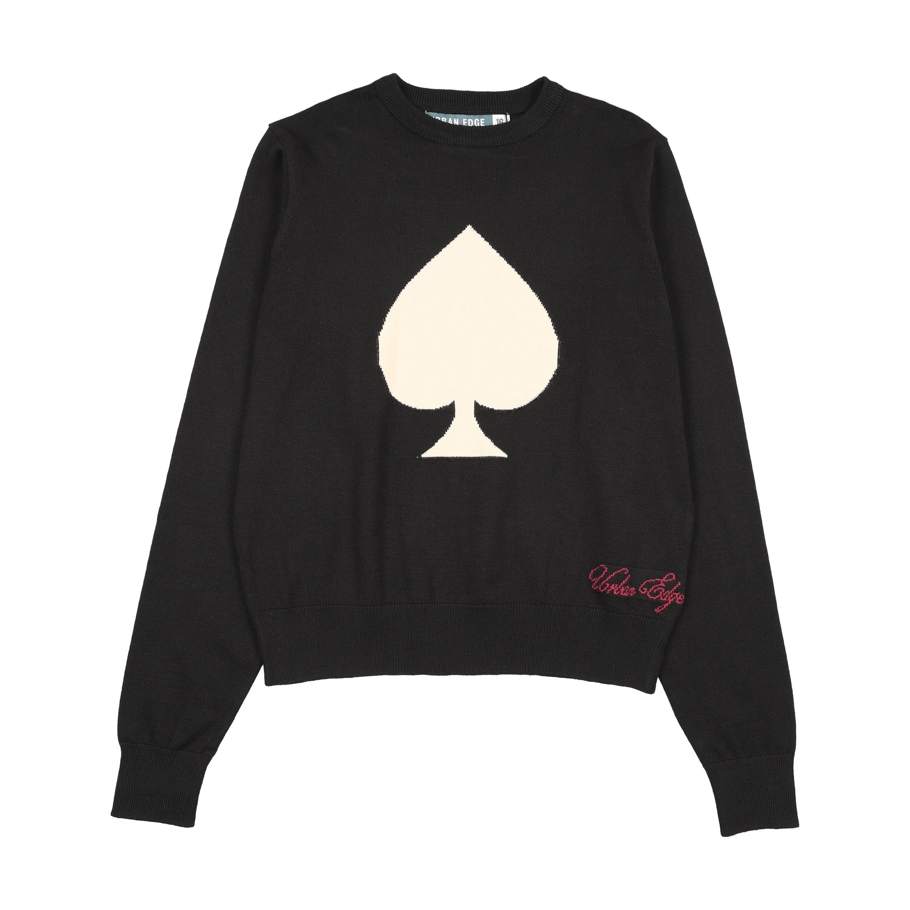 Urban Edge Ace Knit Sweater - Black