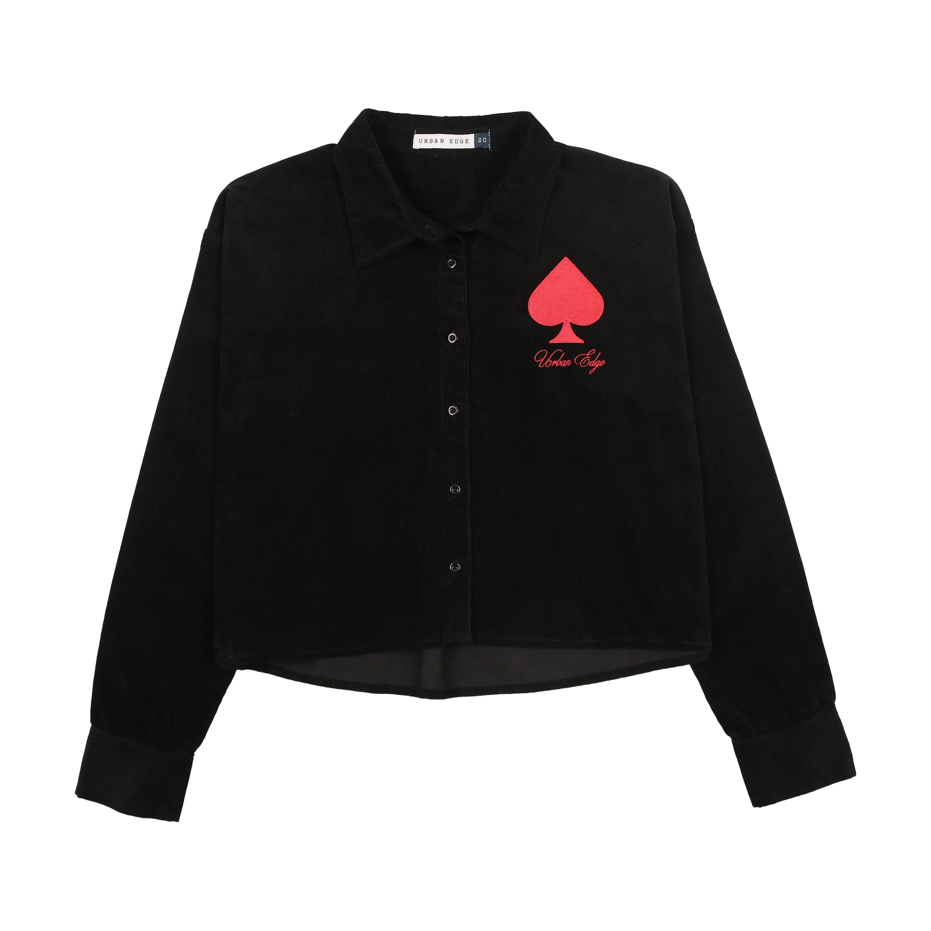 Urban Edge Cord Ace Shirt - Black
