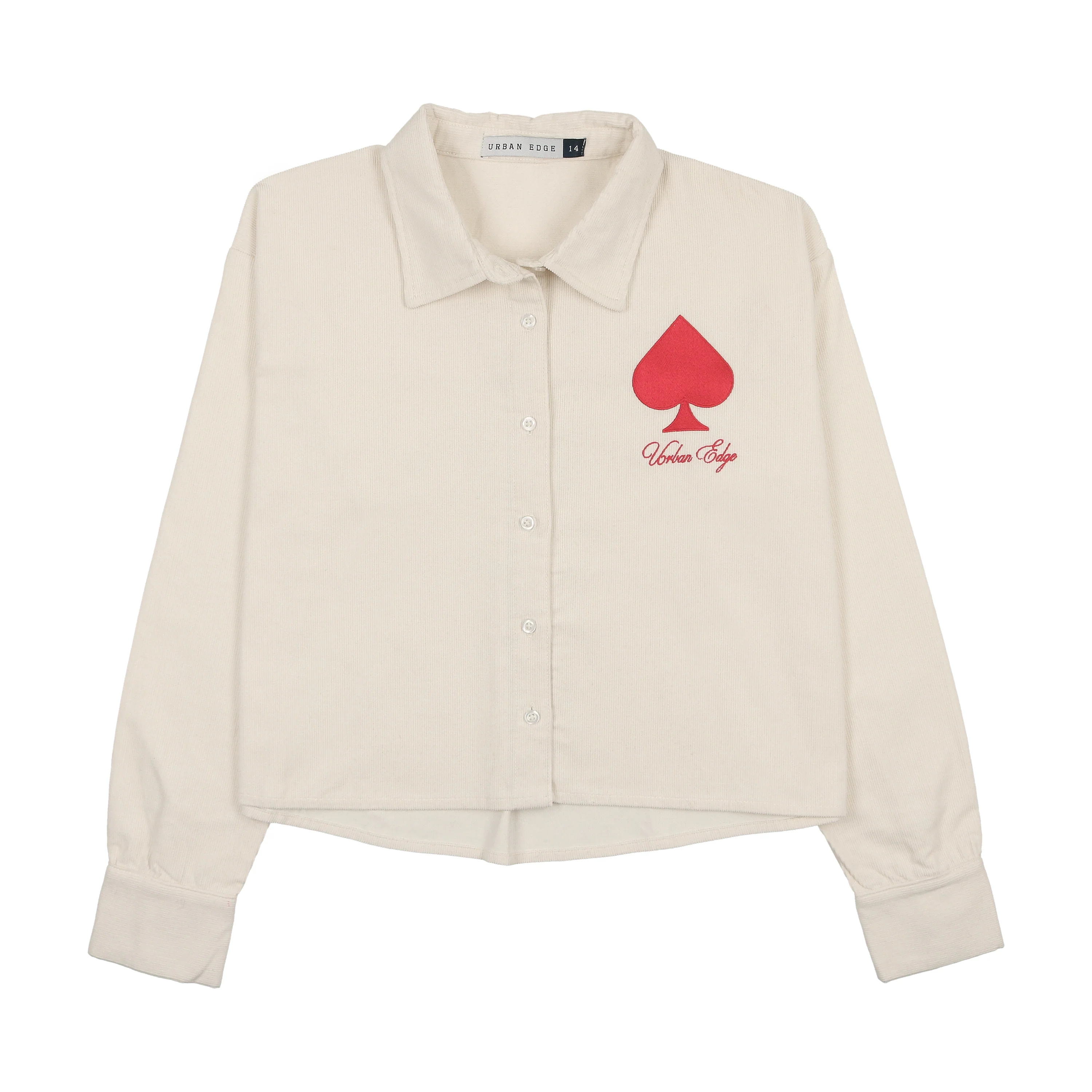 Urban Edge Cord Ace Shirt - White