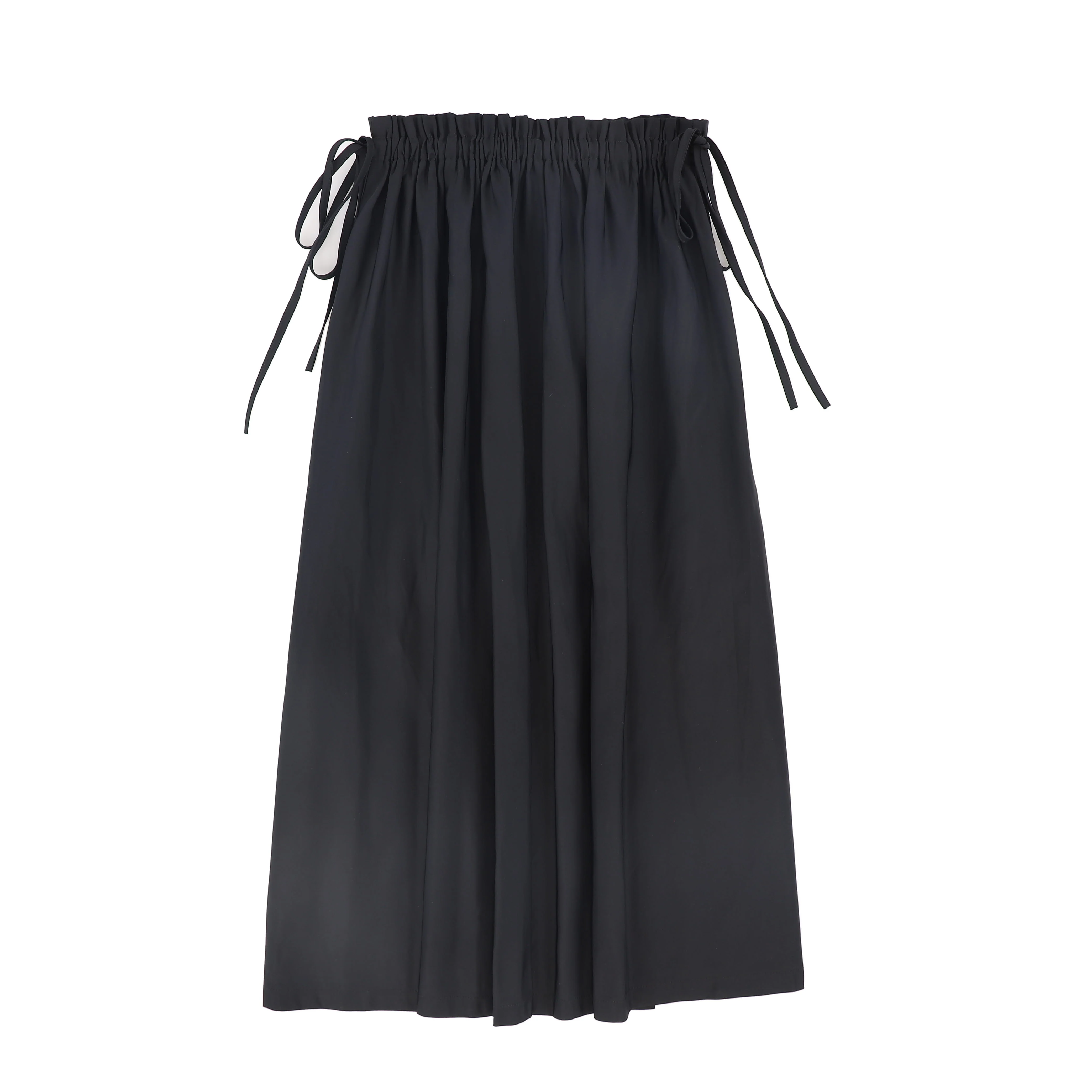 Valentina Taffeta Maxi Circle Skirt - Black