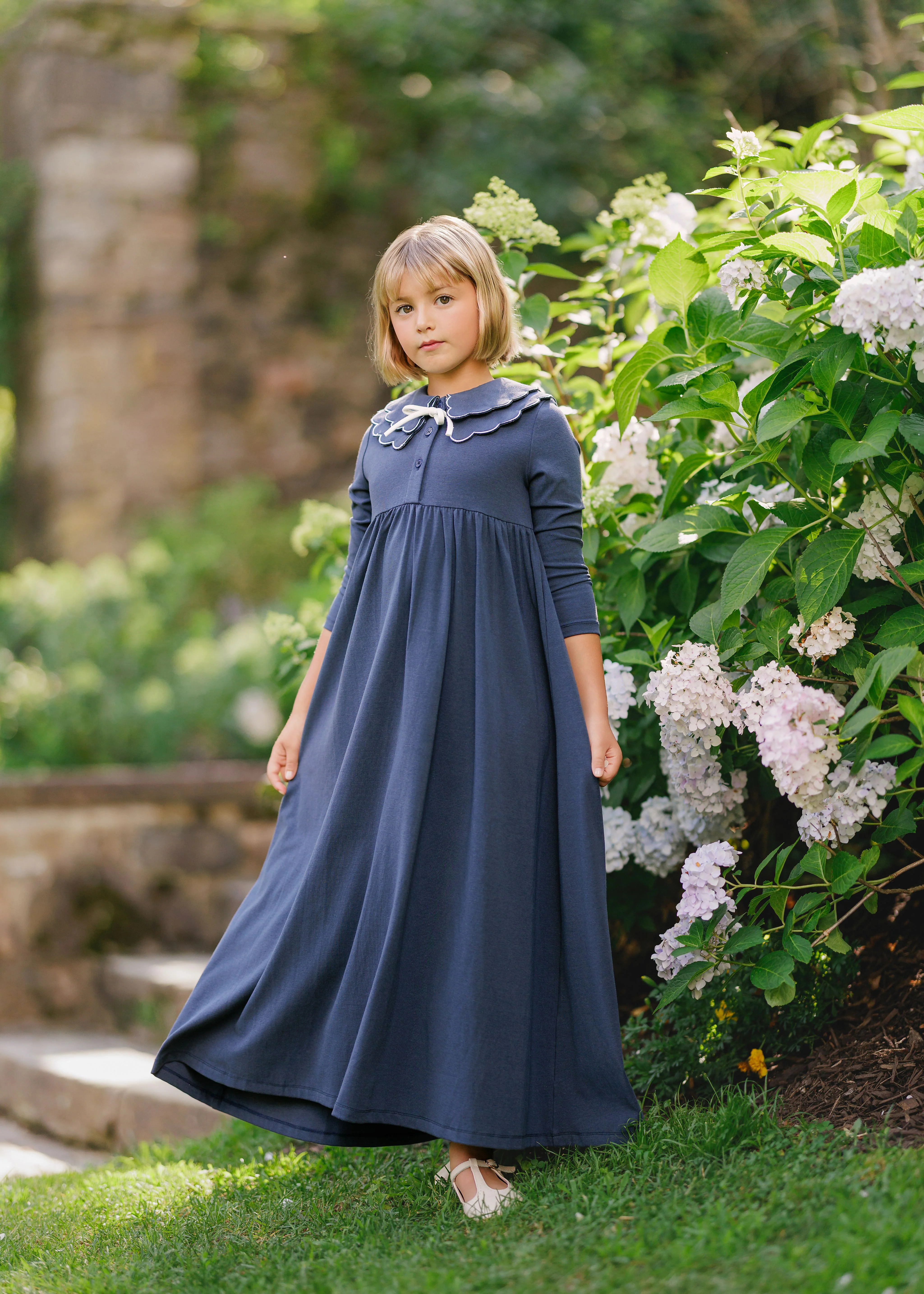 Velvette Label Scalloped Maxi - Image 2